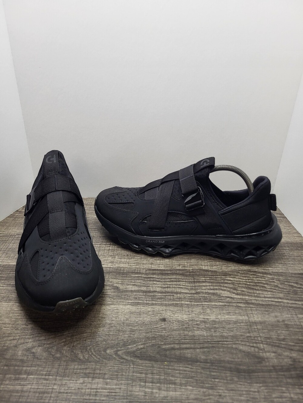 Cole Haan  5. Zerogrand Monk Strap Running Shoes Black C36594, Mens Sz 10 M